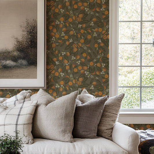 Marmalade winter in a Farmhouse style living room