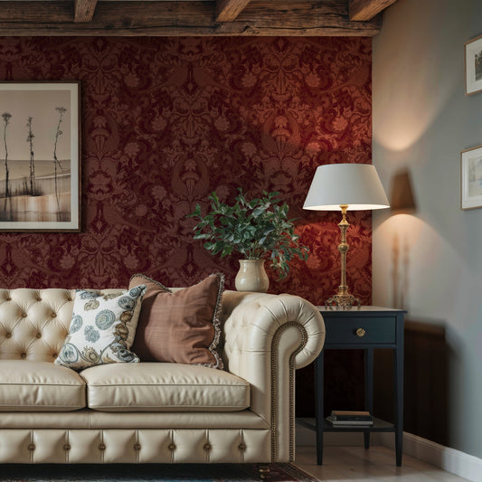 Large-Scale & Bold Floral Wallpaper: Statement Blooms for a Standout Wall