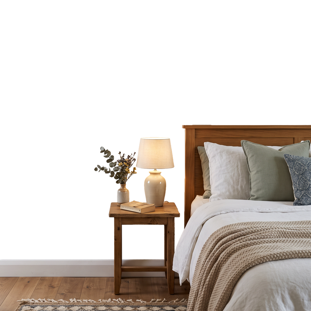 Harry | Wild Grass Sprig Stripe Wallpaper by Claret & Key