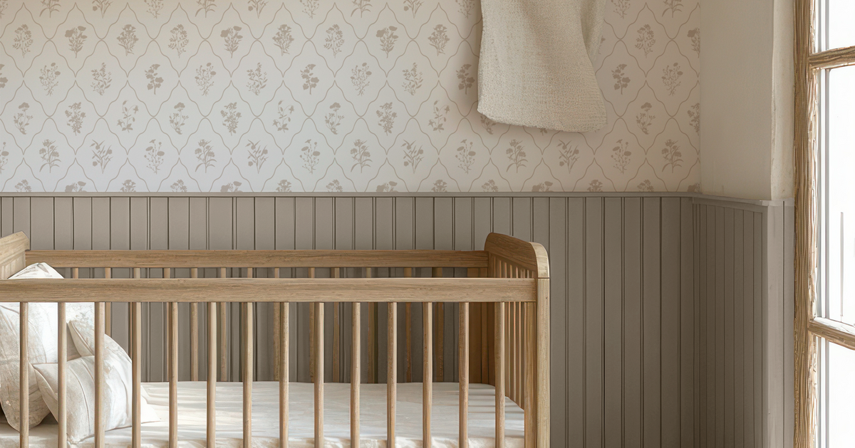 Eloise | Classic Botanical Trellis Wallpaper by Claret & Key (Summer)