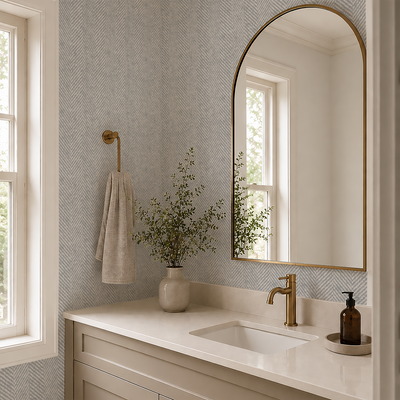 Fabric Effect Wallpaper