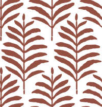 Lady Fern  Pattern - Winter Colourway